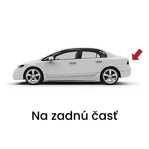 button na zadnu cast